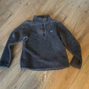 Fleece quarter zip, size medium